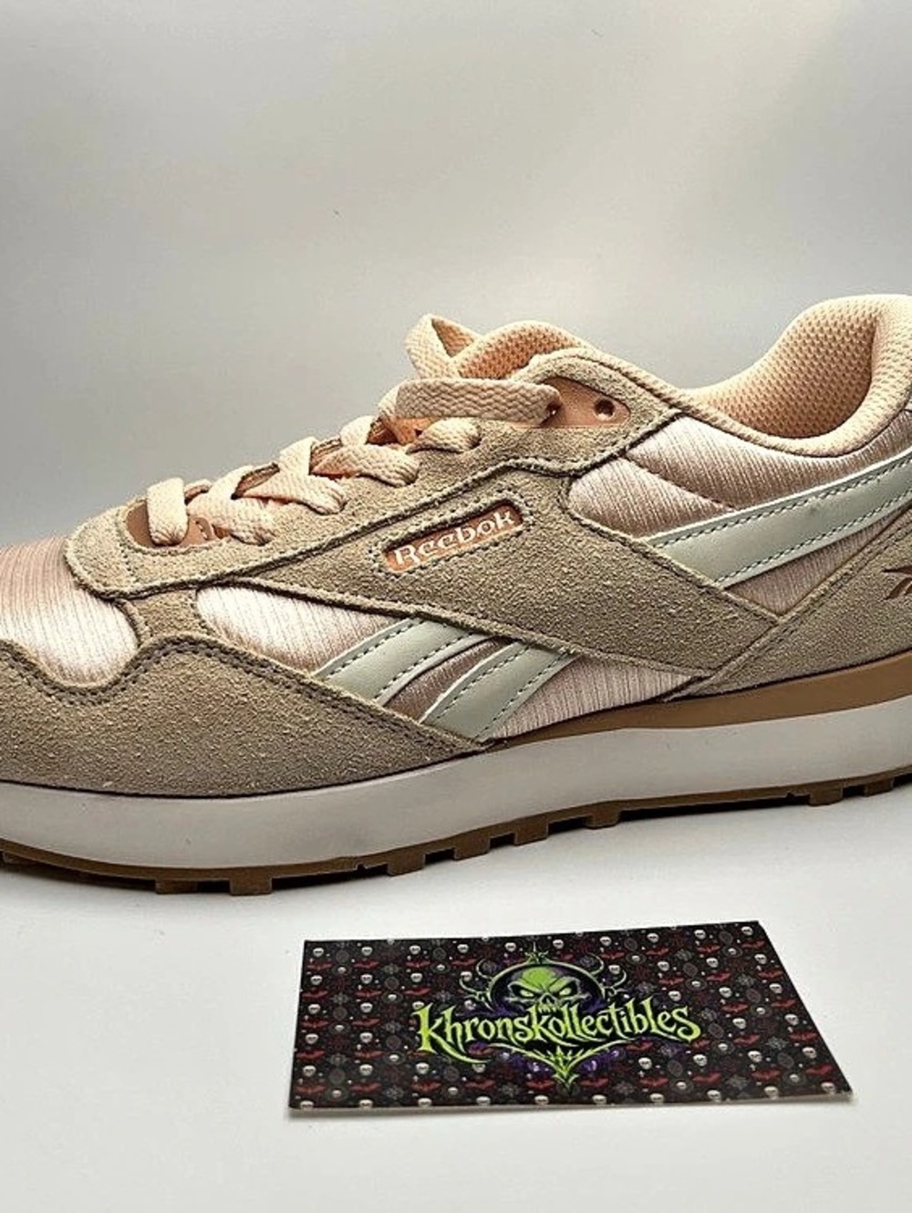 Reebok Classic Legacy AZ Beige & Pink Sneakers US 10M